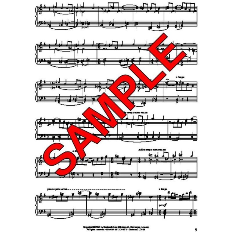 Festmusikk for orgel, hefte 14