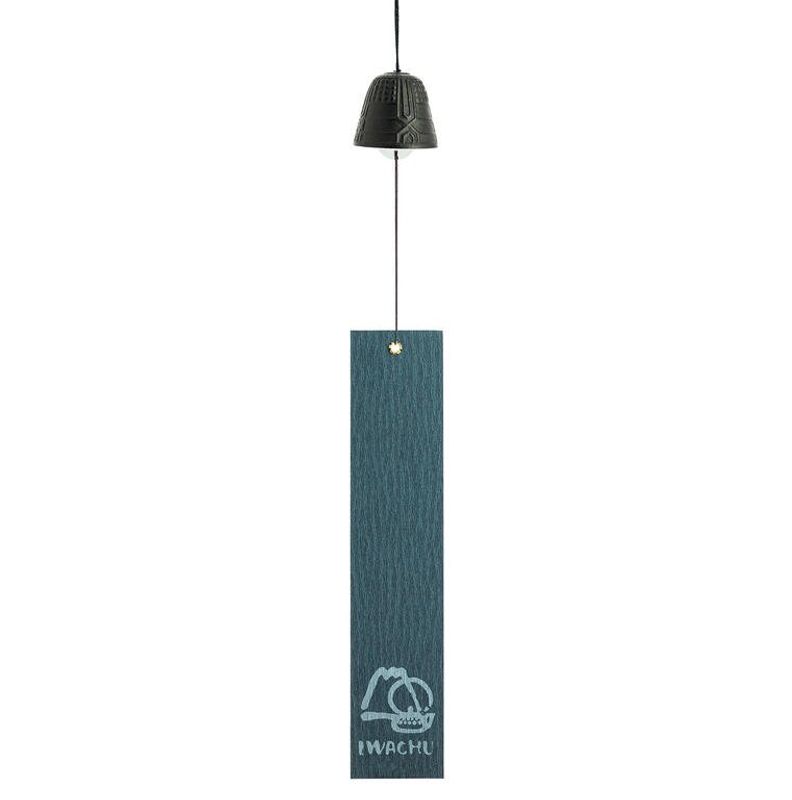 Iwachu Furin Tsurigane Wind Chime 4,5 cm, Svart