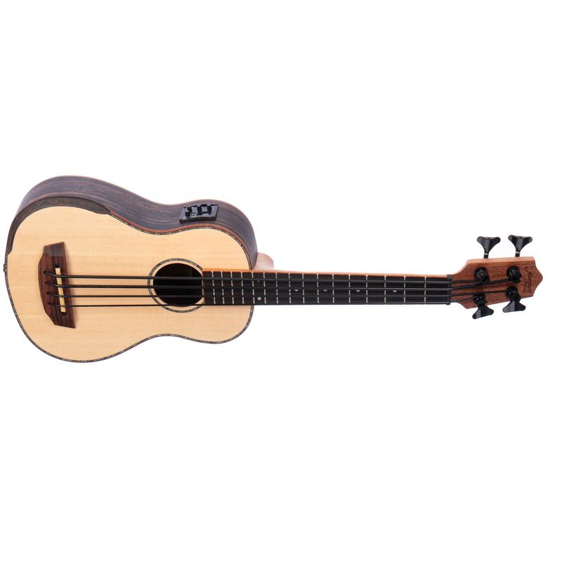 Morgan UK Bass E AR Ukulelebass med preamp, inkl. bag