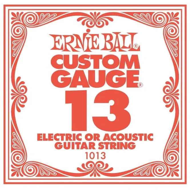 Hovedbilde Ernie Ball 1013 Enkeltstreng 13 for elgitar og akustisk gitar