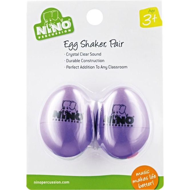 Hovedbilde Meinl NINO540AU-2 Rytmeegg 2 stk, Aubergine