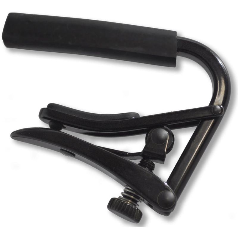Shubb C1K Capo for stålstrengsgitar/elgitar, svart