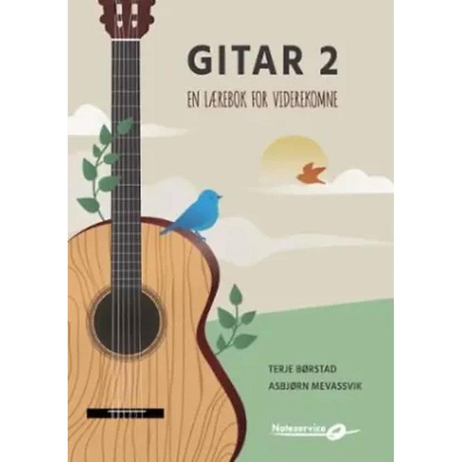 Hovedbilde Gitar 2 - Lærebok for viderekomne
