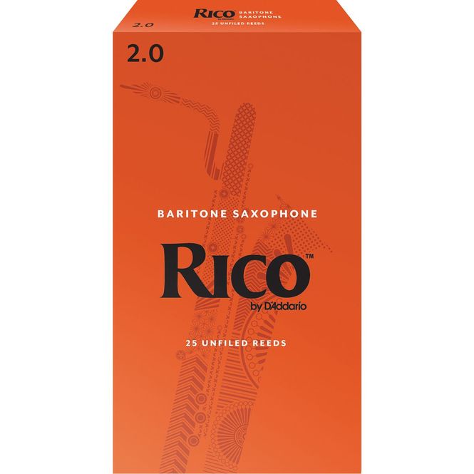 Hovedbilde Rico RLA2520 fliser for baryton-saksofon 2, 25 stk