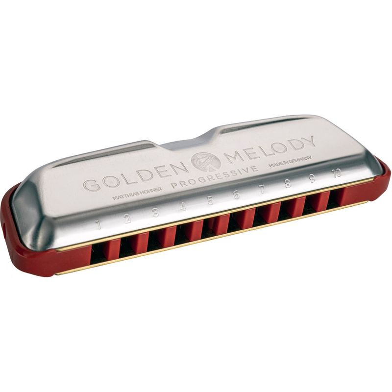 Hohner Golden Melody Progressive D Diatonisk munnspill