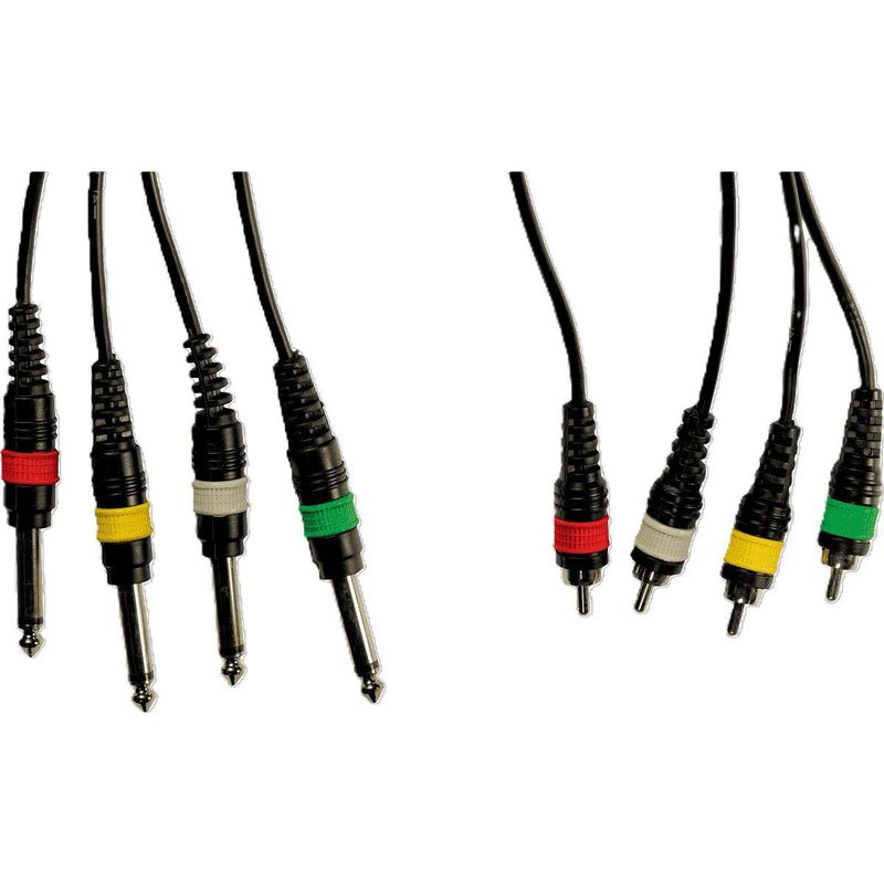 Yellow Cable MU02 Multikabel 4 Jack mono - 4 RCA, 3m
