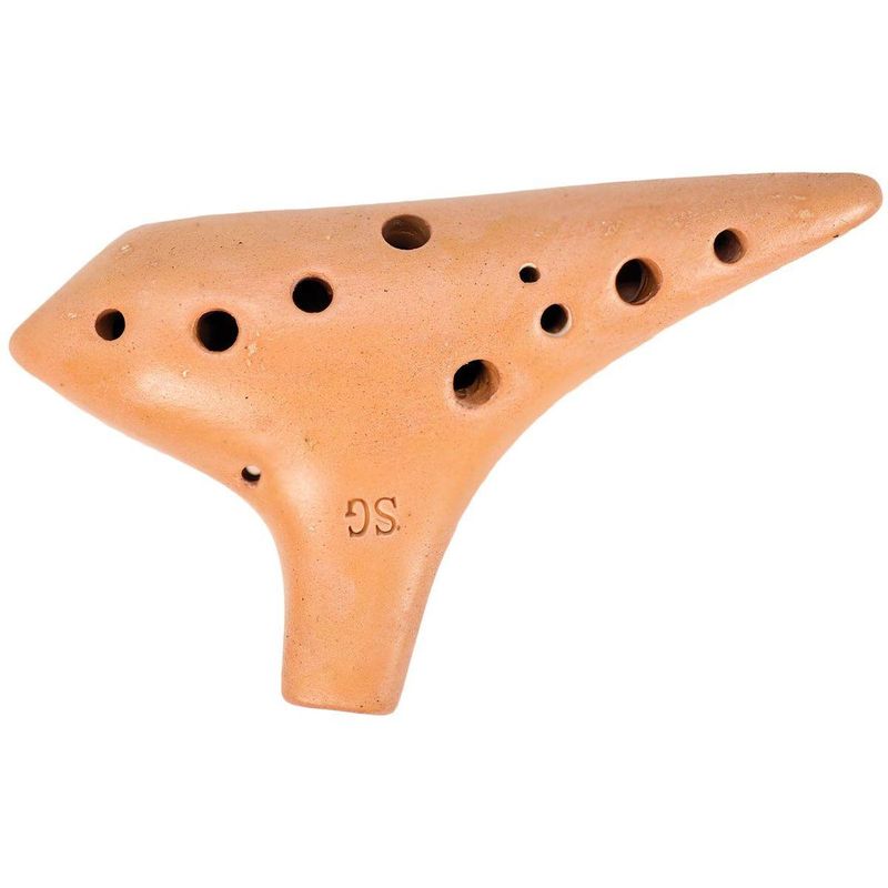 Konsert-okarina av keramikk, sopran, G-dur, 13 cm