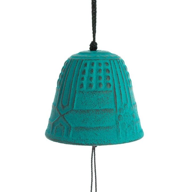 Hovedbilde Iwachu Furin Tsurigane Wind Chime 4,5 cm, Turkis
