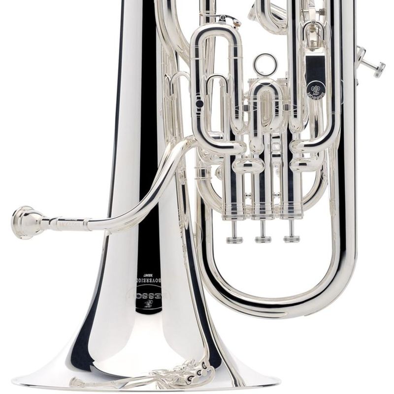 Besson BE967T-2-0 Sovereign Euphonium, forsølvet, 12