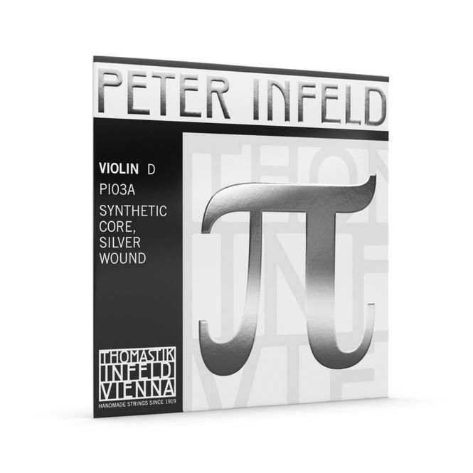 Hovedbilde Thomastik-Infeld Peter Infeld Fiolin enkeltstreng D - Sølvomspunnet