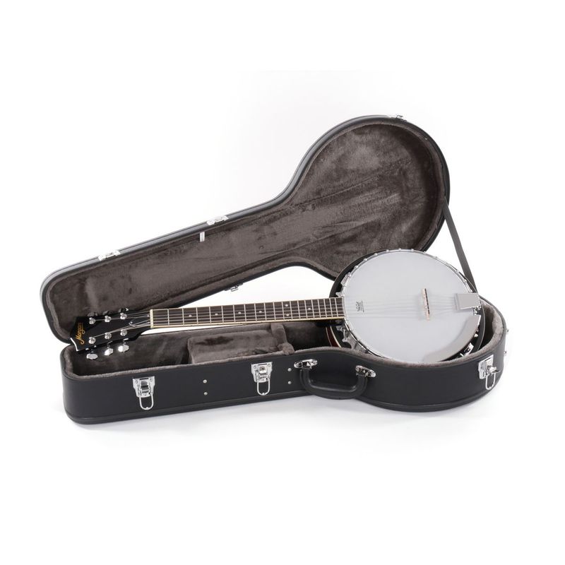Morgan BJ-36 Banjogitar / 6-strengs banjo, inkl. kasse