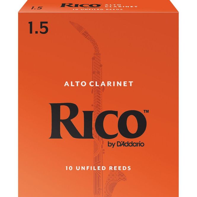 Hovedbilde Rico RDA1015 fliser for Alt-klarinett 1.5, 10 stk