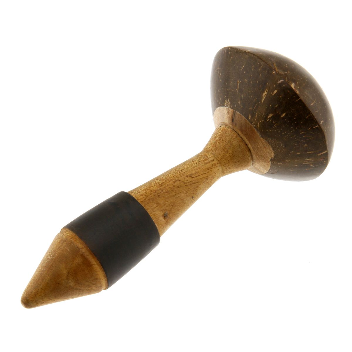 Maracas av kokosnøtt liten 16 cm MAR-6