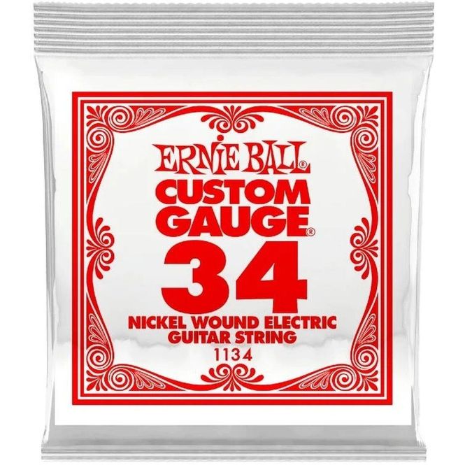 Hovedbilde Ernie Ball 1134 Enkeltstreng 34 for elgitar