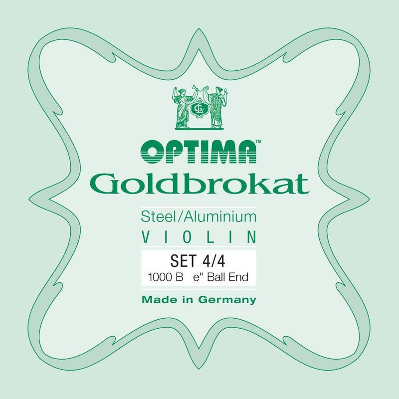 Optima Goldbrokat Fiolinstrenger Medium