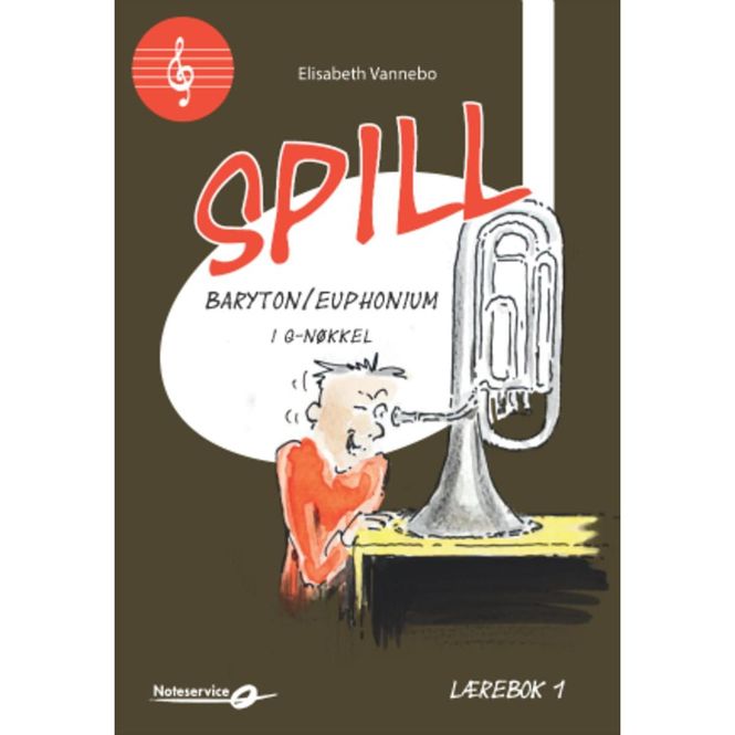 Hovedbilde Spill Baryton/Euphonium i G-nøkkel Lærebok 1