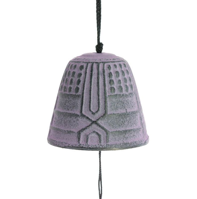 Iwachu Furin Tsurigane Wind Chime 4,5 cm, Lavendel
