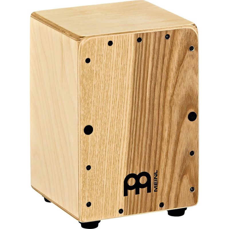 Meinl Percussion MC1HA Mini Cajon, Dark Heart Ash front