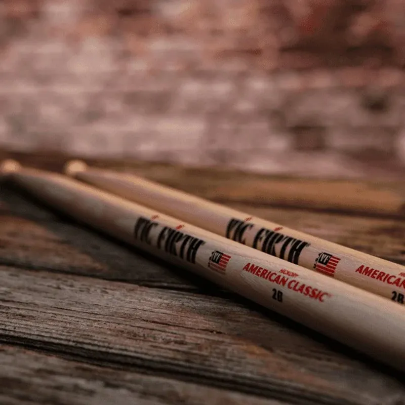 Vic Firth 2B American Classic 2B Wood Tip Trommestikker
