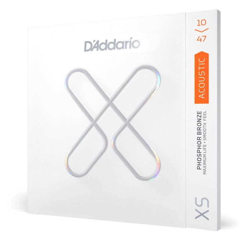 D'Addario XSAPB1047 Phosphor Bronze stålstrenger akustisk gitar 10-47