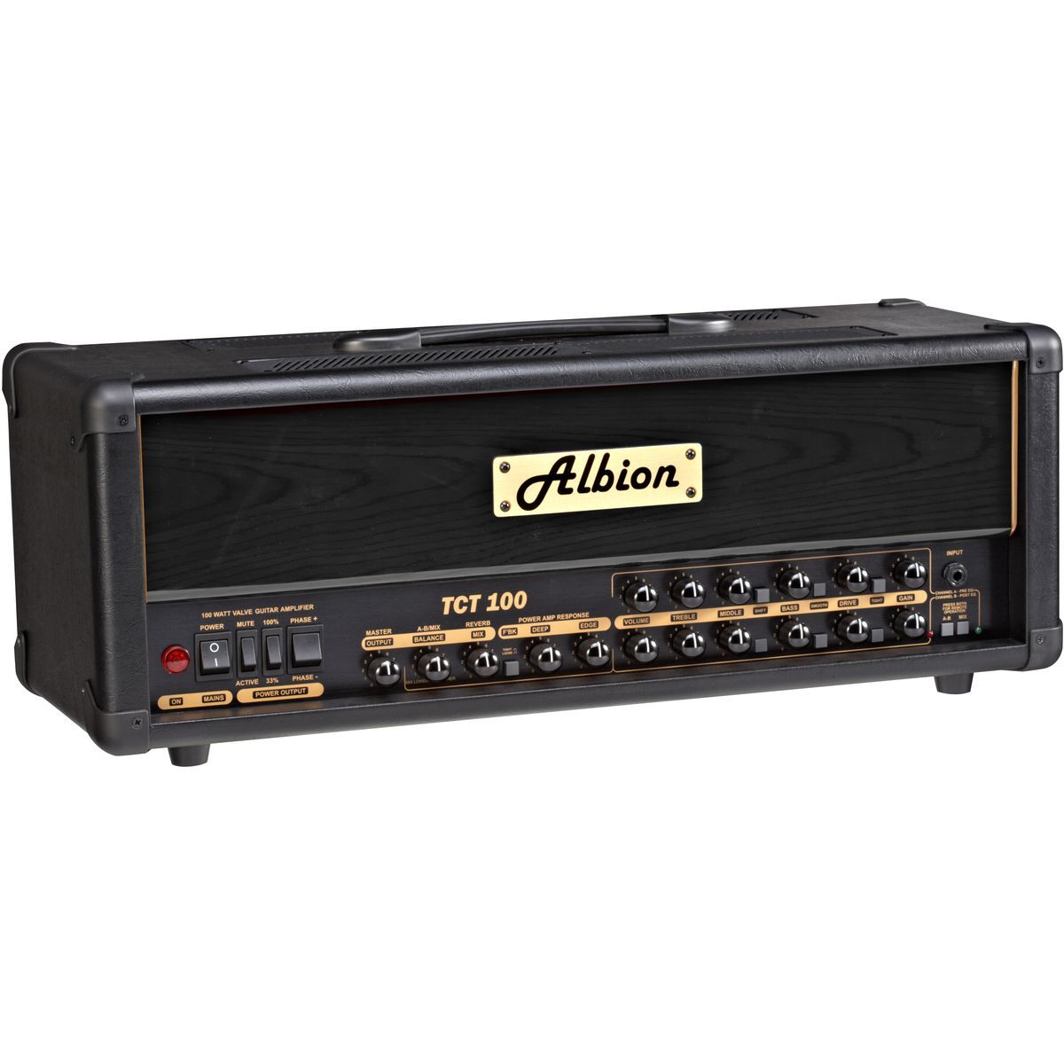 Albion TCT100H Rørforsterkertopp for gitar 100W, 2 kanaler
