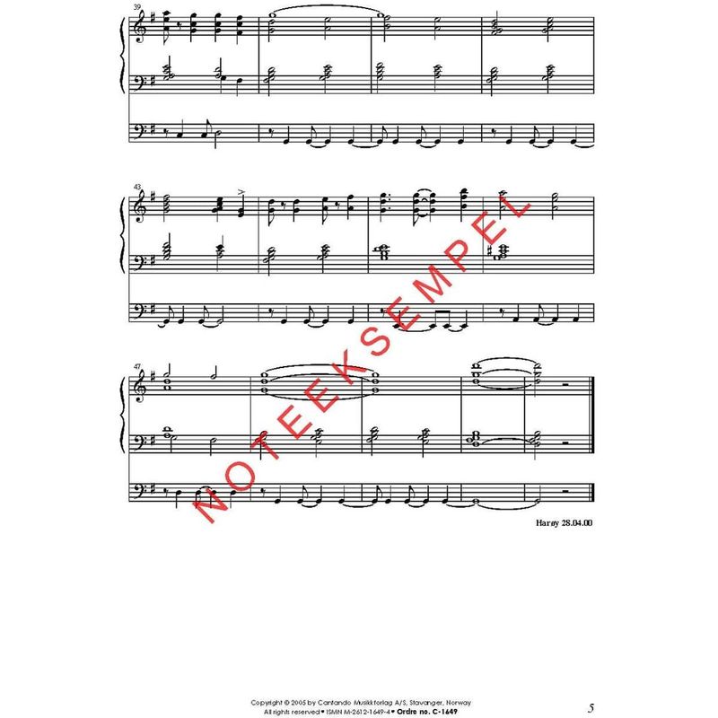 Festmusikk for orgel, hefte 18