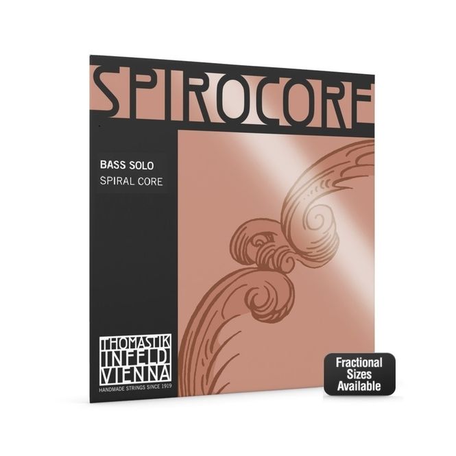 Hovedbilde Thomastik-Infeld Spirocore Kontrabass enkeltstreng A Solostemming 1/2