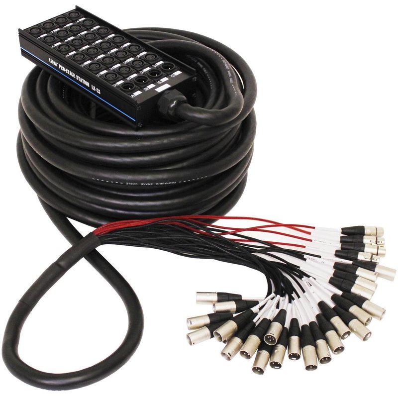 Leem LS-16-100 Multikabel 12/4 XLR, 30m