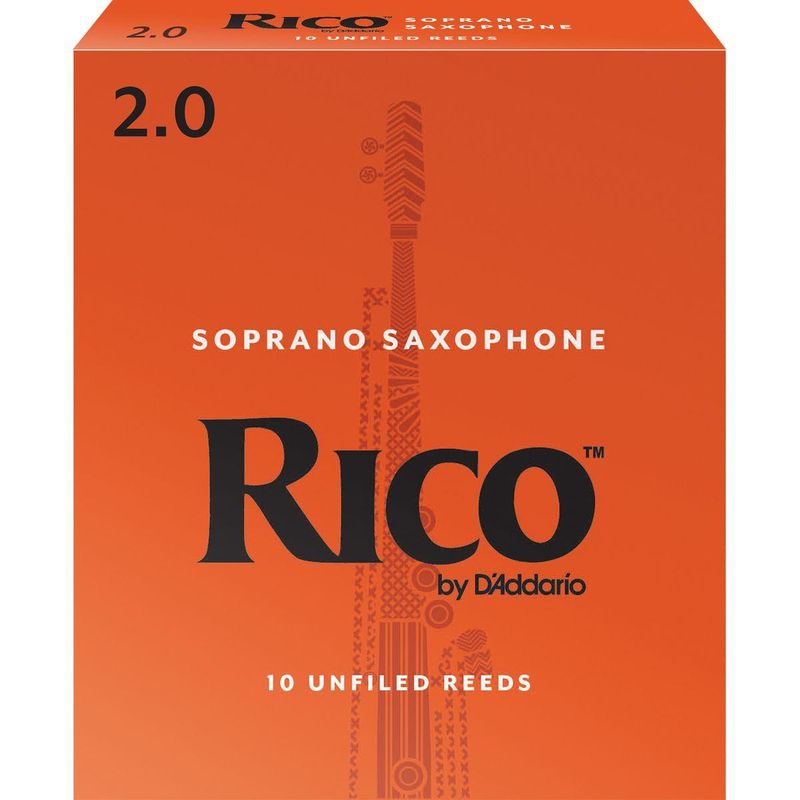 Rico RIA1020 fliser for sopran-saksofon 2, 10 stk