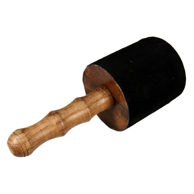 Kølle til syngeboller 24x9 cm Lær Svart, SCH-KS-7S