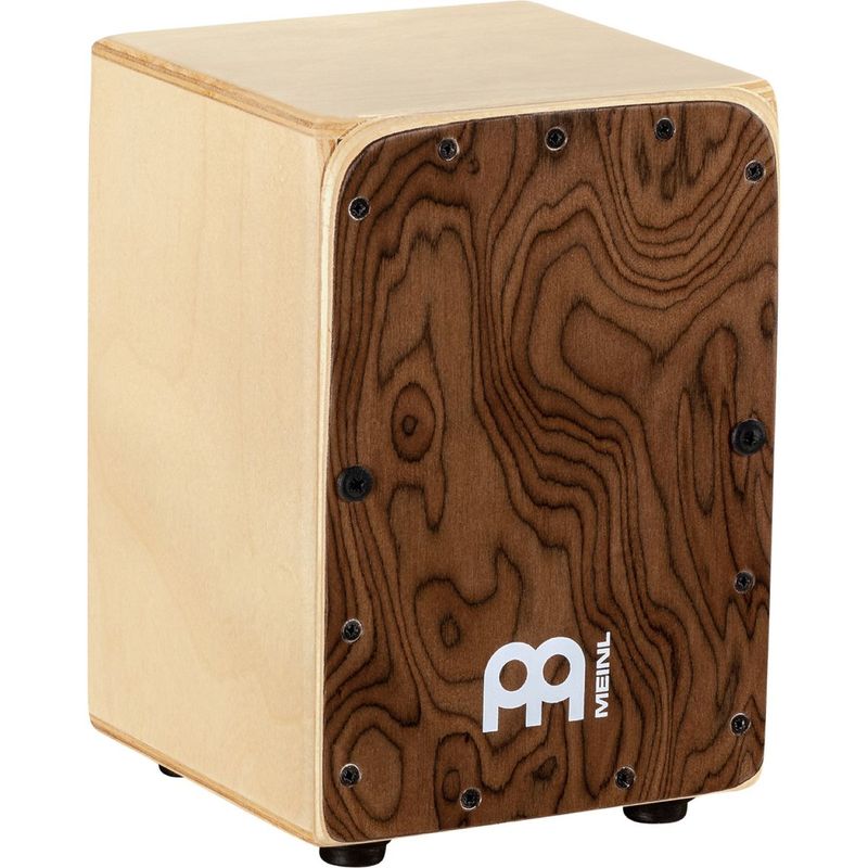 Meinl Percussion MC1BW Mini Cajon, Burl Wood