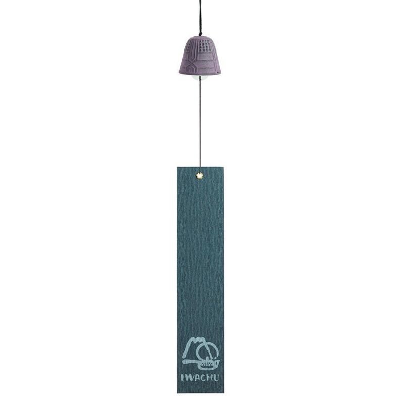 Iwachu Furin Tsurigane Wind Chime 4,5 cm, Lavendel