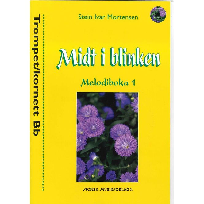 Hovedbilde Midt i blinken Melodiboka 1 Kornett/trompet Bb