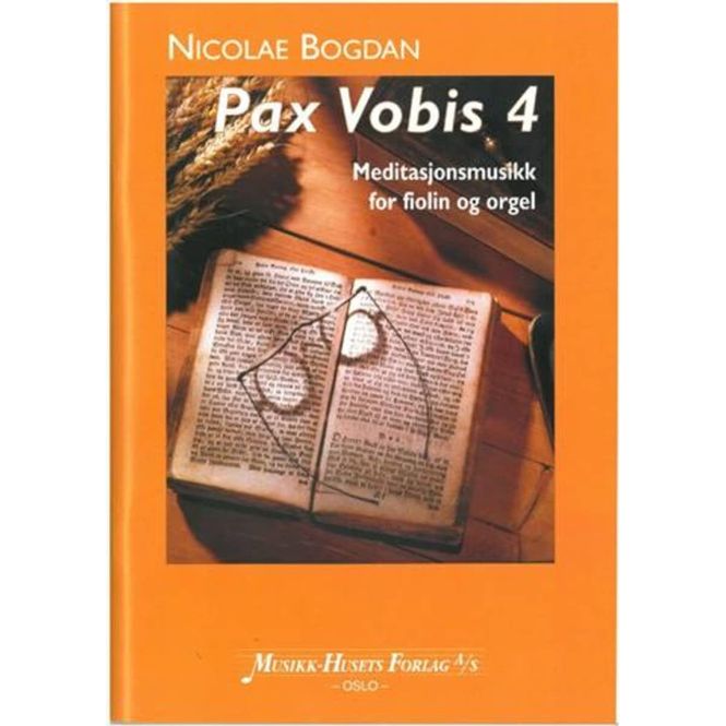 Hovedbilde Pax Vobis 4 - Meditasjonsmusikk for fiolin og orgel