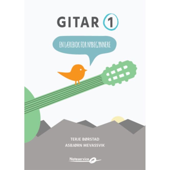 Hovedbilde Gitar 1 - Lærebok for nybegynnere