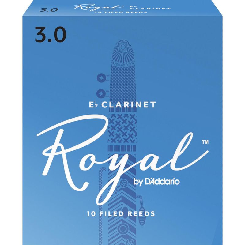 Royal RBB1030 fliser for Eb-Klarinett 3, 10 stk