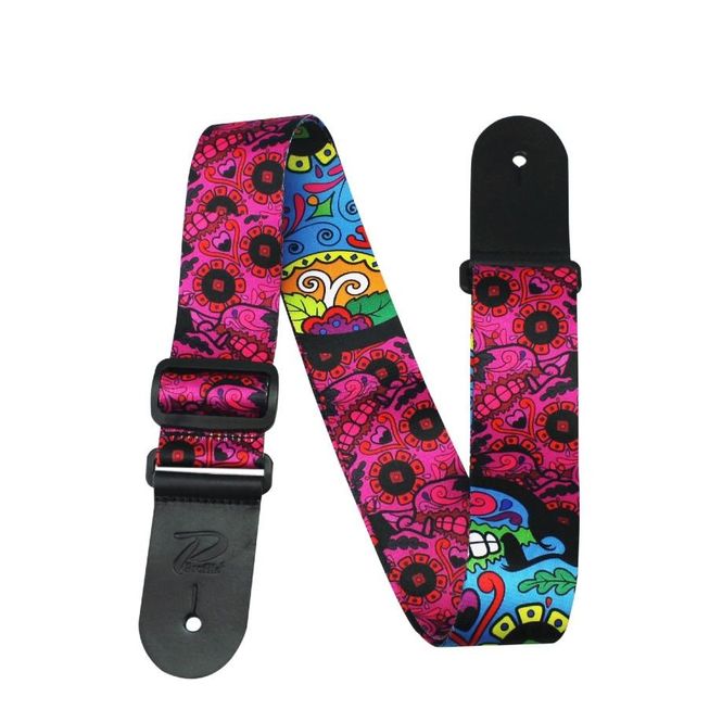 Hovedbilde Profile TMS004 Poly Strap Sweet Skull Gitarreim