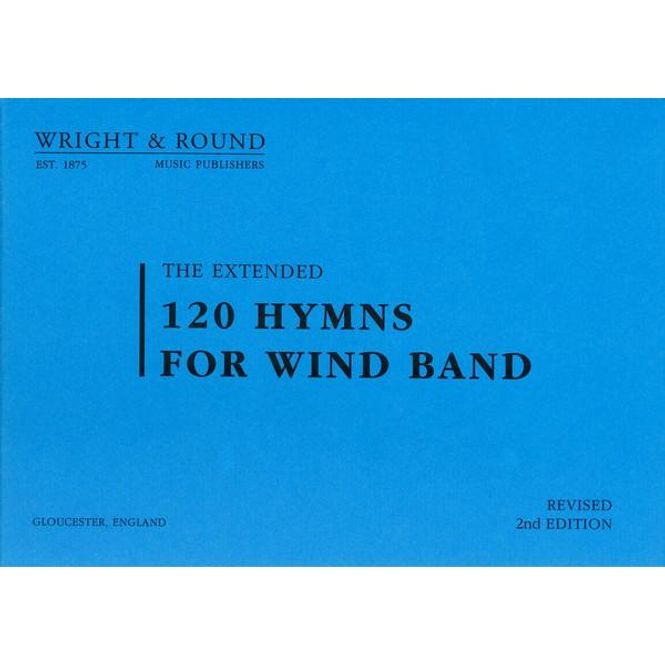 Hovedbilde 120 hymns for Wind band 2nd & 3rd klarinett A5 Standardformat