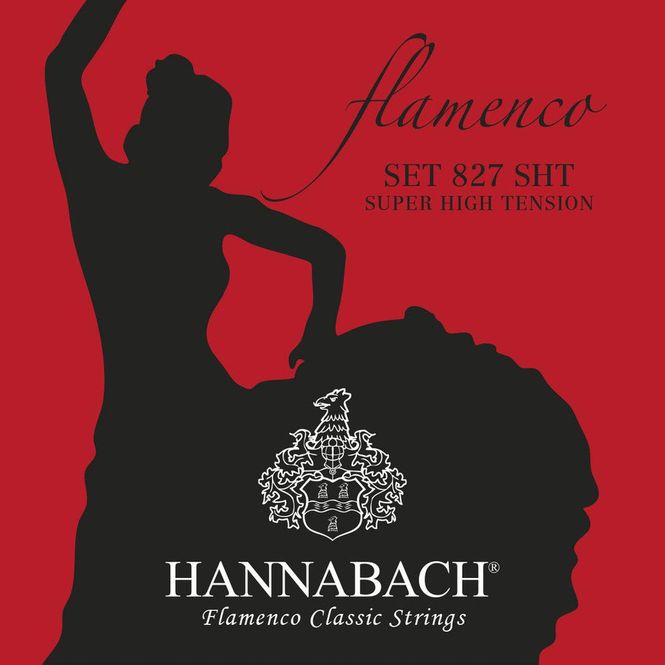 Hovedbilde Hannabach 827 SHT Flamenco Strengesett klassisk gitar, Super High Tension