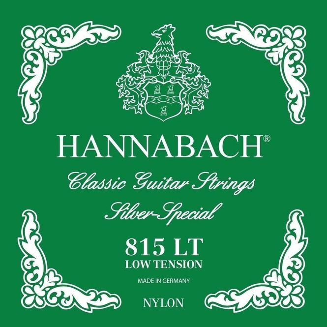 Hovedbilde Hannabach 815 LT Strengesett klassisk gitar, Low Tension
