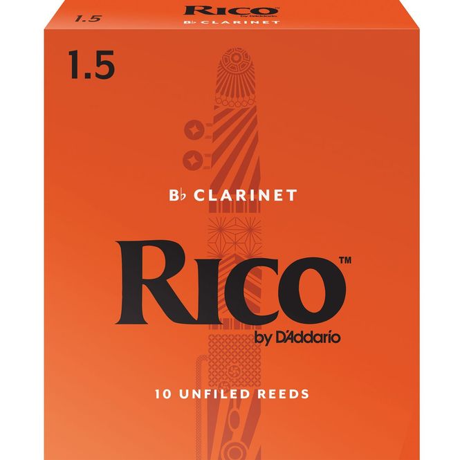 Hovedbilde Rico RCA1015 fliser for Bb-klarinett 1.5, 10 stk