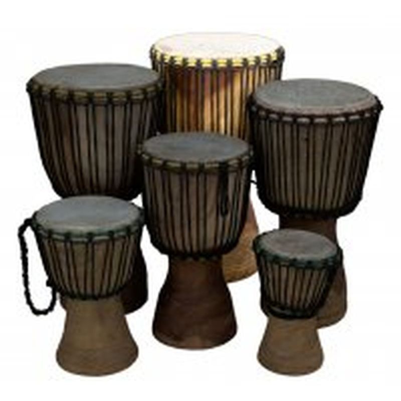 Djembe fra Ghana 65 cm